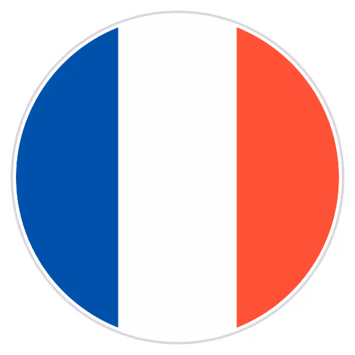 Flag of France of the Français à Valence community